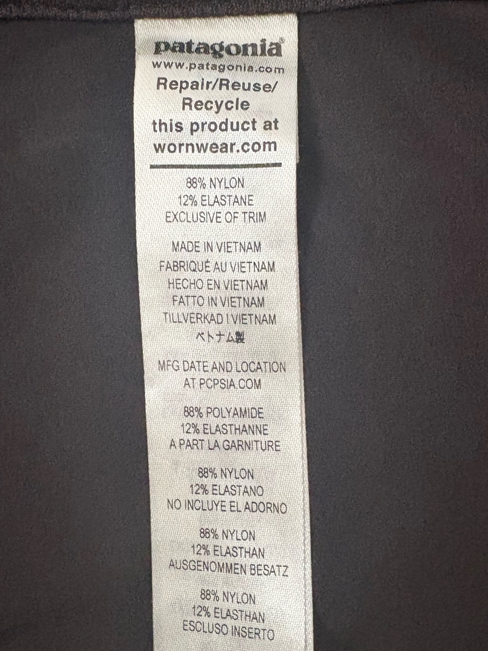 Patagonia Women's Skyline Traveler Pants Size 12 Short. Black - Picture 7 of 7